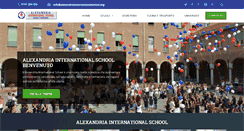 Desktop Screenshot of alexandriainternationalschool.org